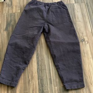 7115 by Szeki Blue/Gray Elastic Waist Pants small
